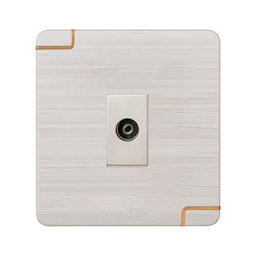 Walton Flora Series TV Socket (WFLTVS)