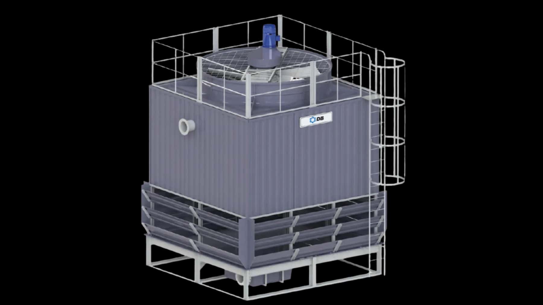 Dunham-Bush DBCTD Counterflow Cooling Tower — High-Efficiency & CTI Certified