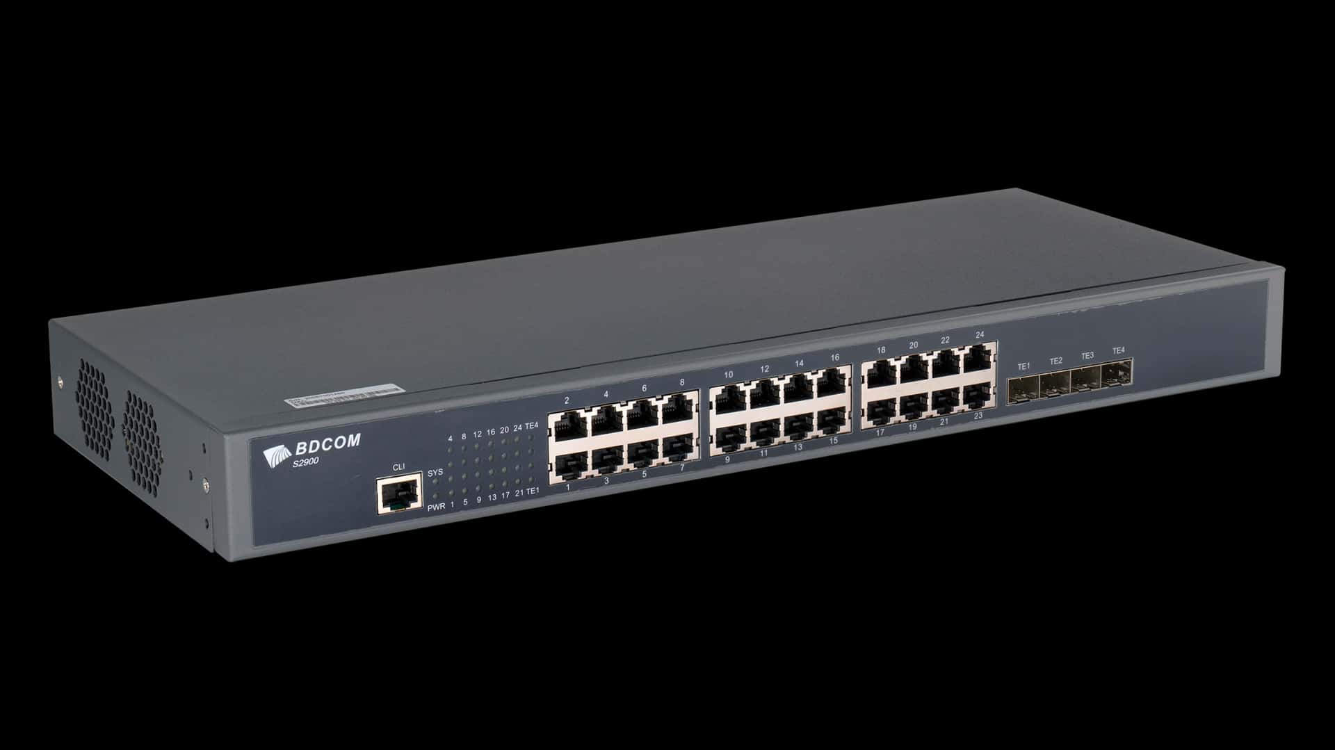 BDCOM S2900-24T4X 24 Ports Gigabit Switch With 4 SFP Ports