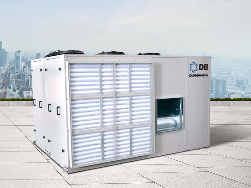 Dunhambush ACPSH Falcon Rooftop Units (High Ambient) - Cooling Capacity 70 to 619 MBH