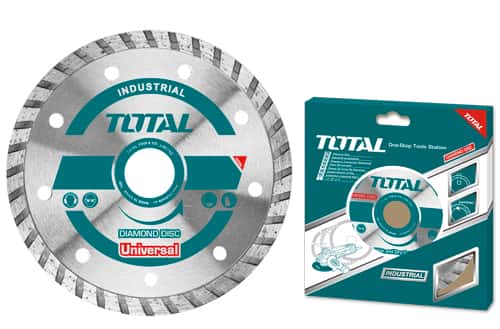 TOTAL Turbo Diamond Disc TAC2131251 – 12mm Packed by double blister