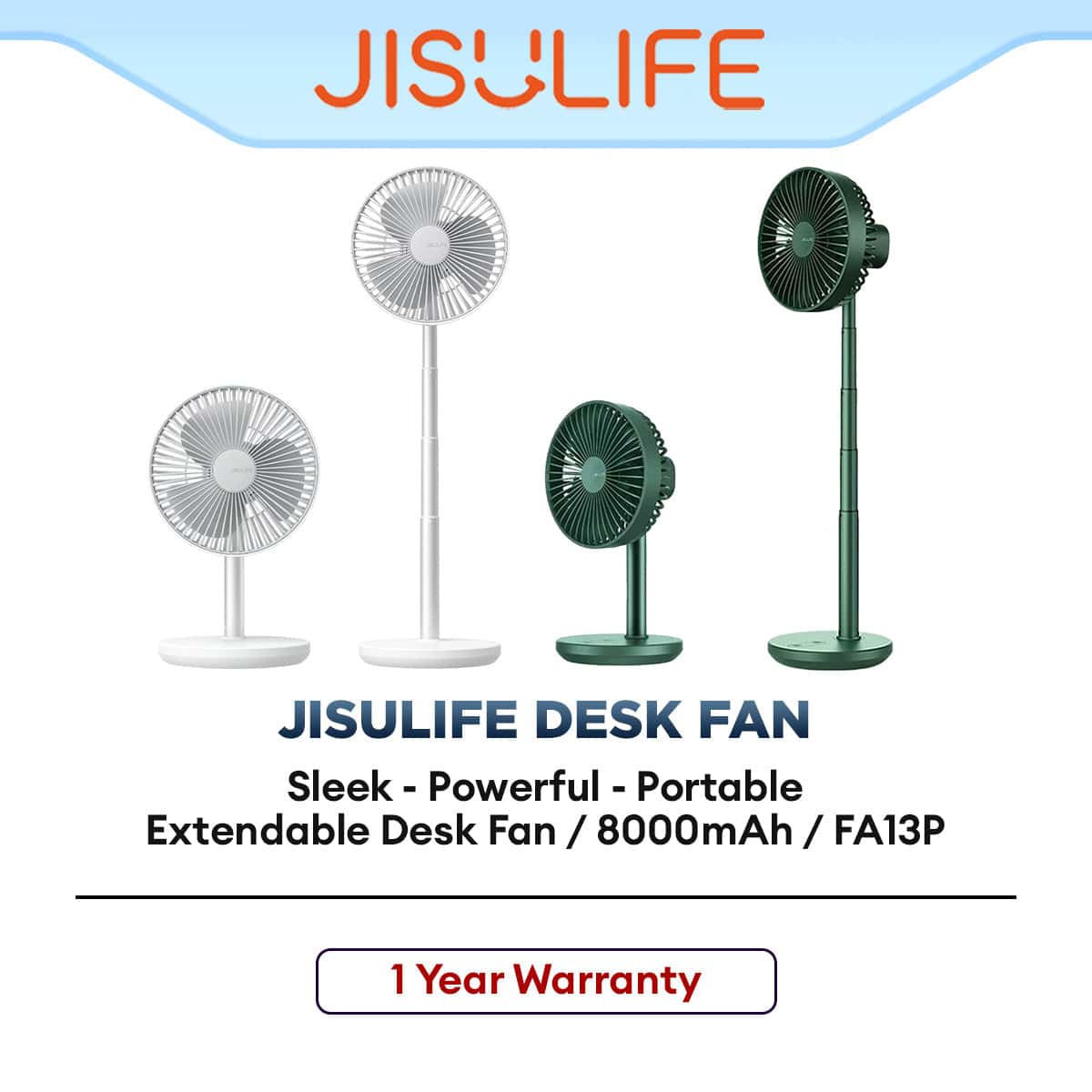 JISULIFE - 13R - 8000mah