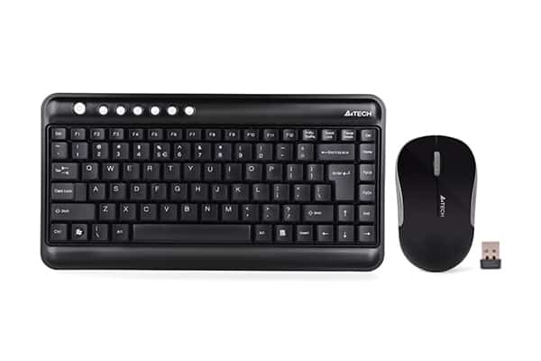 A4TECH 3300N Wireless Keyboard With Padless Mouse
