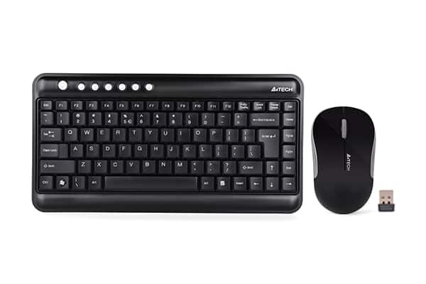 A4TECH 3300N Wireless Keyboard With Padless Mouse