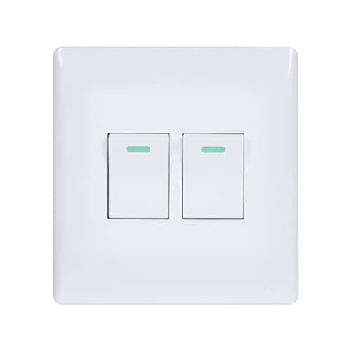 Walton Classic Series 2 Gang 1 Way Switch (WCL2GS1)