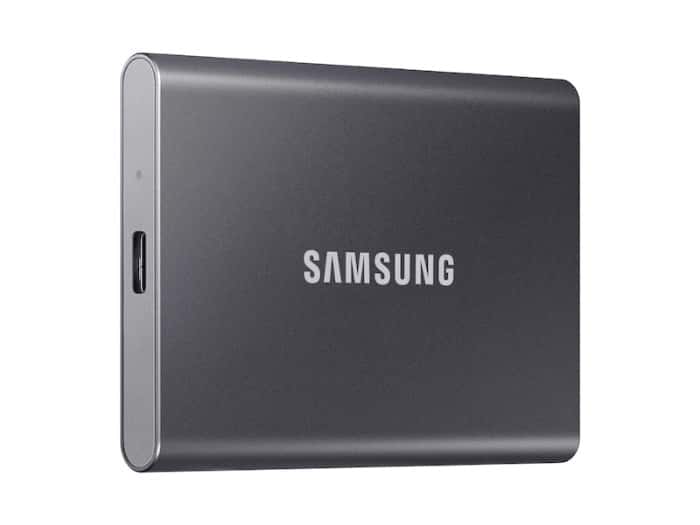Samsung T7 1TB USB 3.2 Type-C Portable SSD