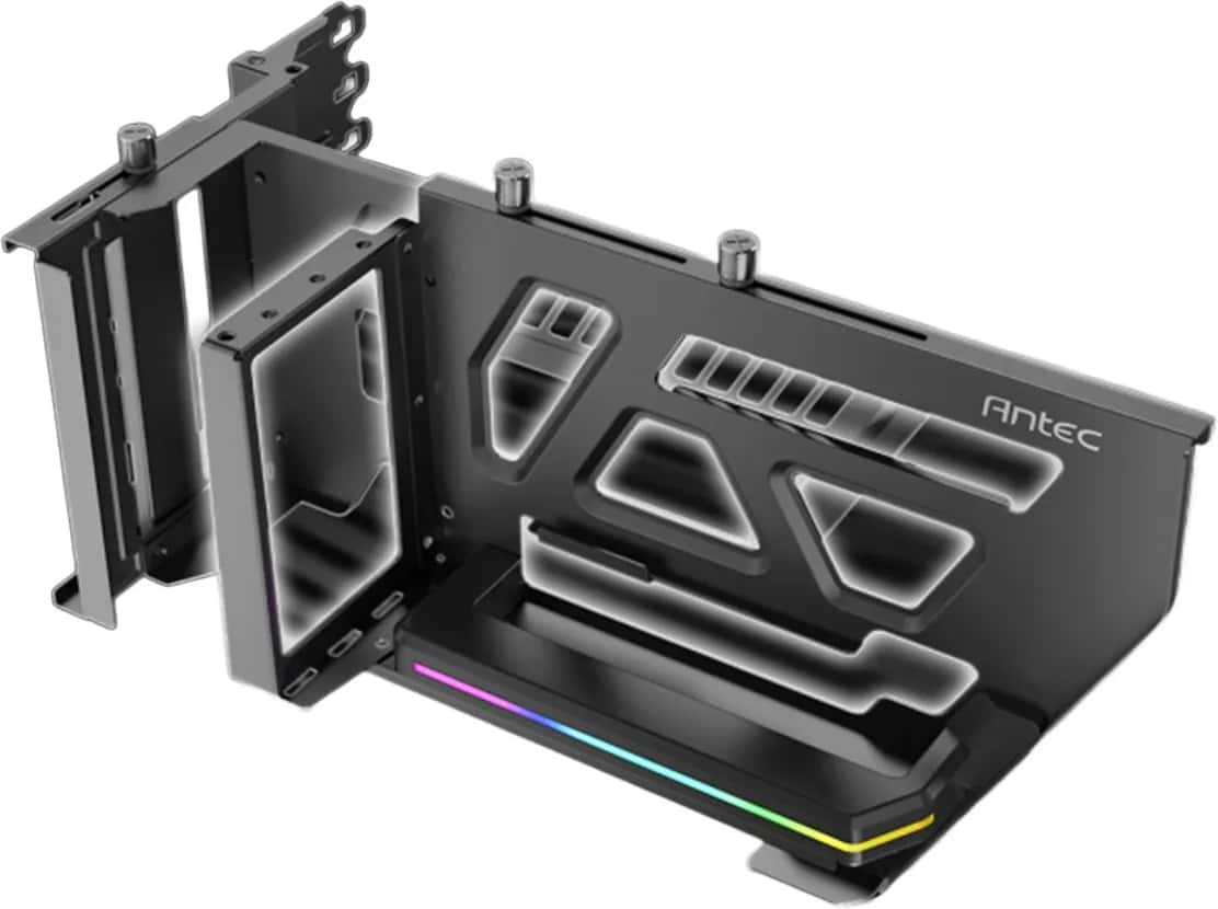 Antec SHIFT ARGB Vertical GPU Bracket With PCI-E 5.0 Riser Cable