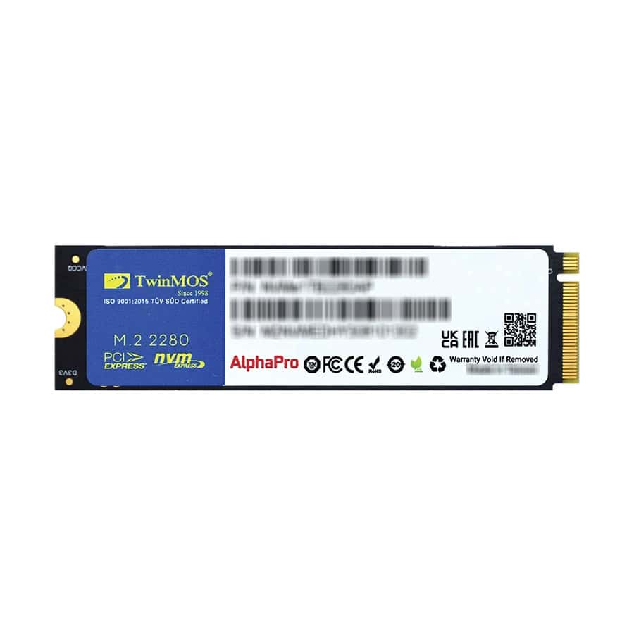 TwinMOS AlphaPro 512GB NVMe M.2 2280 SSD