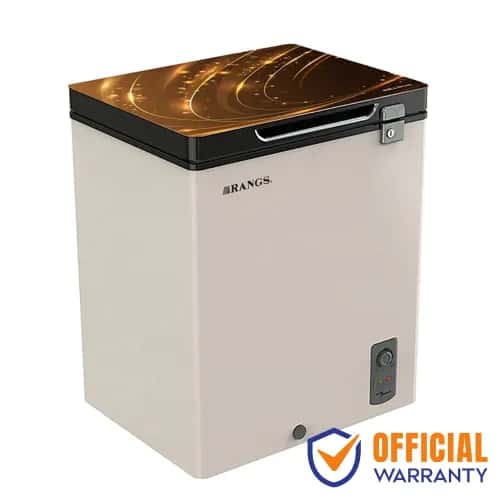 Rangs RCF-175GD 175L Glass Door Deep Freezer Yellow