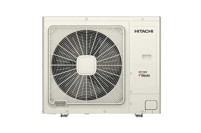 Hitachi Mini Side Flow VRF System | Compact High-Performance Cooling for Narrow Spaces