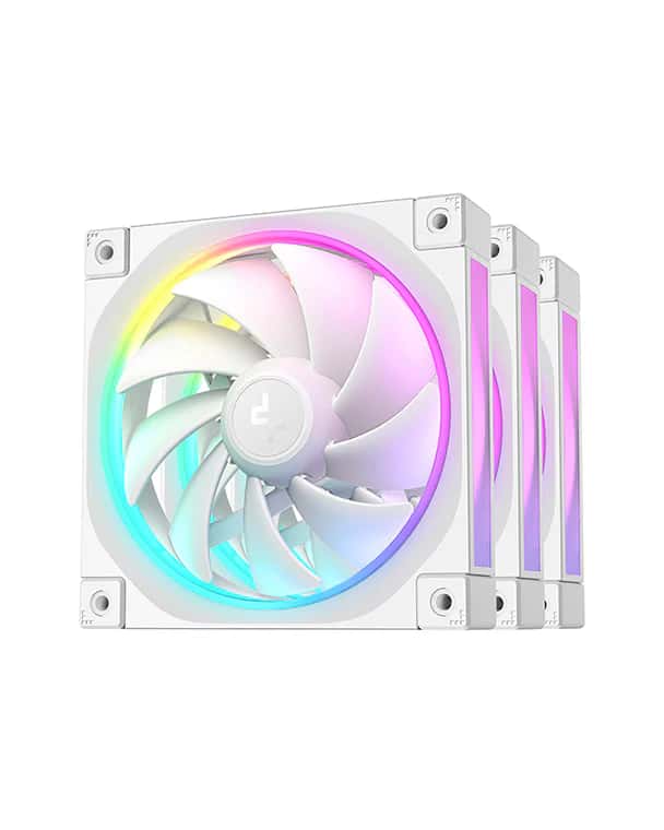 DeepCool FL12 WH 3 IN 1 ARGB 120mm Case Fan