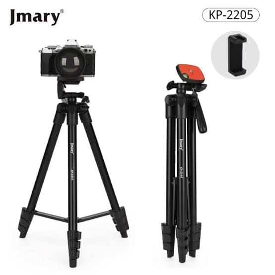 Jmary KP-2205 Professional Camera Tripod with Smartphone Holder for Photography & Video in Bangladesh