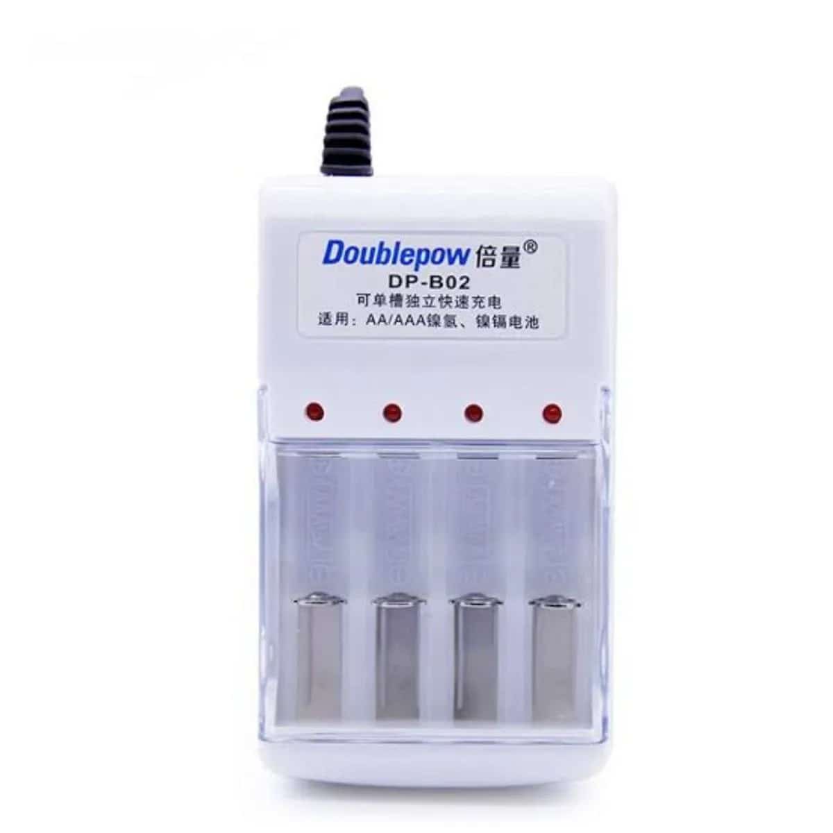 Doublepow DP-B02 4 Slot AA AAA Rechargeable Battery Charger in Bangladesh