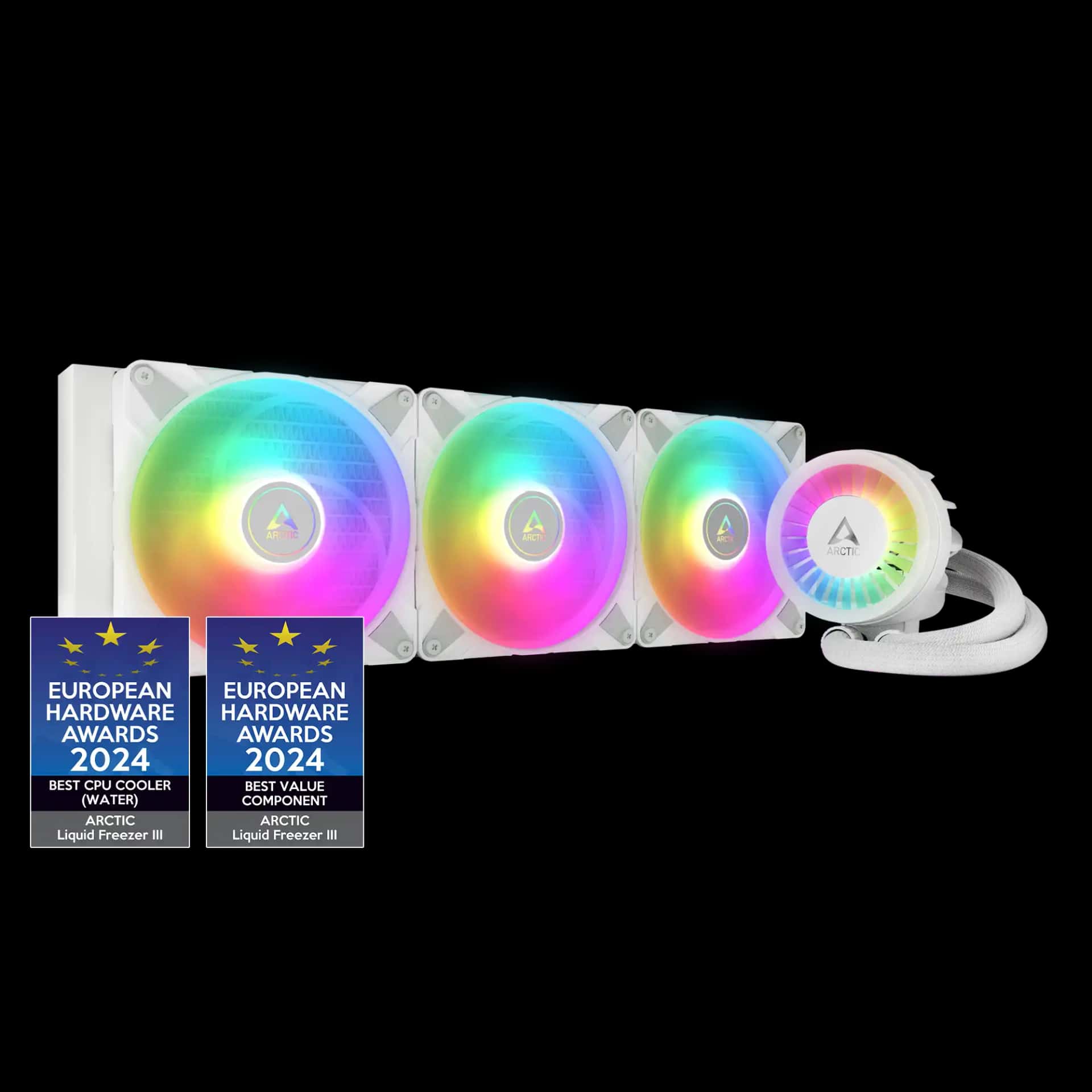 Arctic Liquid Freezer III 420MM ARGB Liquid CPU Cooler White