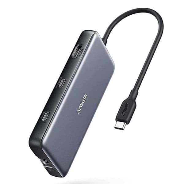 Anker 555 USB-C Hub (8-in-1) with 100W Power Delivery 4K 60Hz HDMI Port
