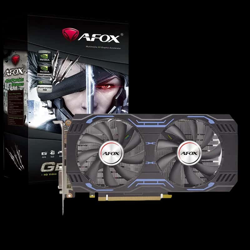 AFOX Geforce GTX 1660Ti 6GB GDDR6 ATX Dual Fan Graphics Card