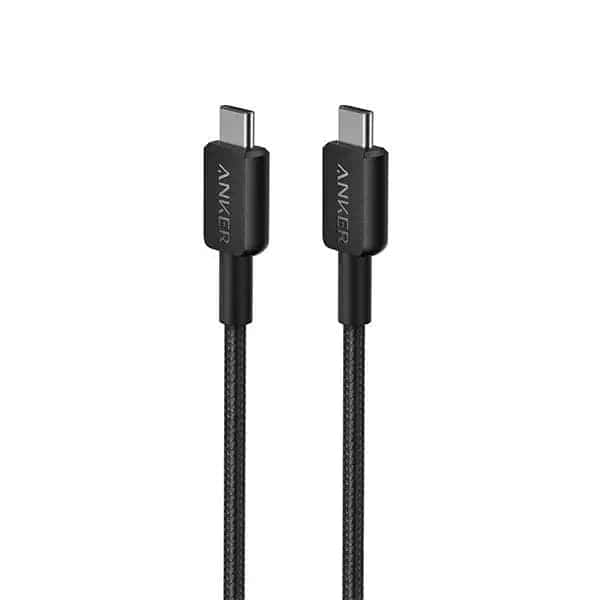 Anker 322 Type C to Type C 60W Nylon Braided Cable (A81F5H21)