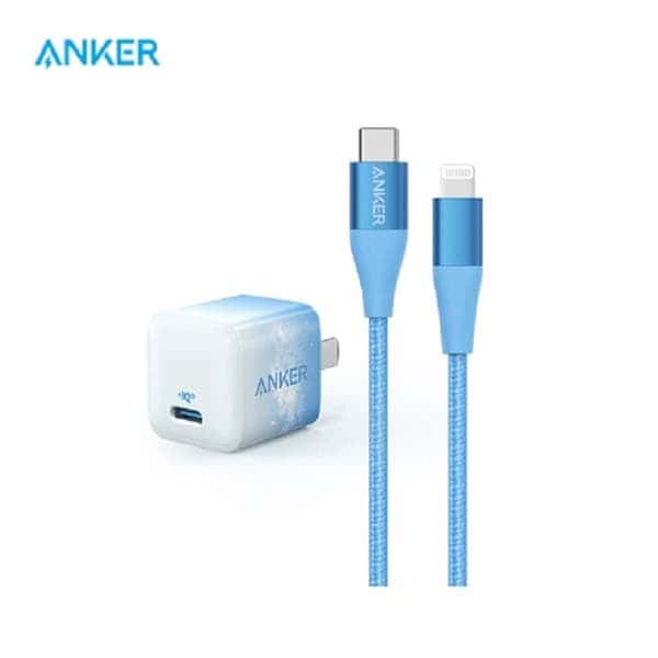 Anker Powerport Nano Star Way 20w With Powerline II Cable