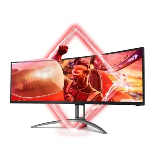 AOC AGON AG493QCX 49" Dual FHD 144Hz VA Curved Gaming Monitor