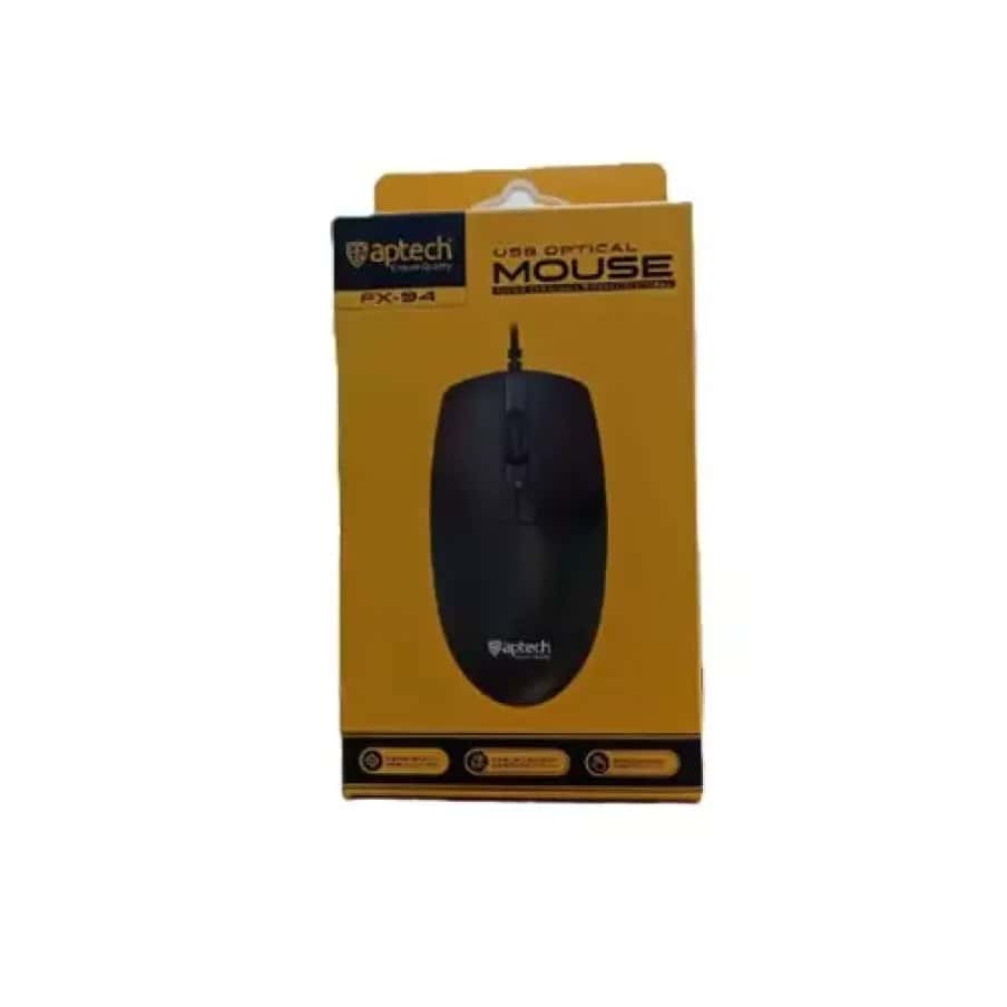 Aptech FX-94 1200 DPI Wired Optical Mouse