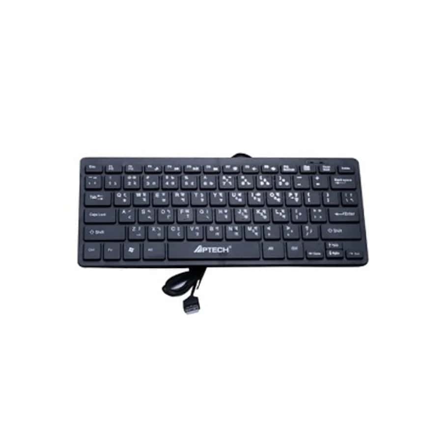 Aptech P274 78-Key Mini USB Wired Keyboard