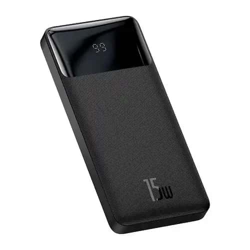 Baseus PPBD10 Bipow Digital Display 15W 10000mAh Power Bank with Built-in Cable