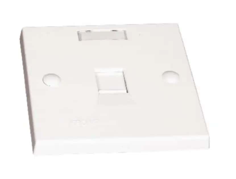 CommScope 2225211-1 Single Port Faceplate