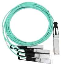 Ficer FAOC-40G-QPSP-010 10 Meter OM3 Multi-Mode AOC Cable