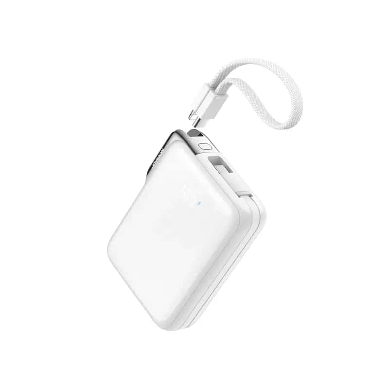 JOYROOM JR-PBF27 Pro 30W Power Bank, 10000mAh Fast Charging, Built-in Type-C Cable, Extra C-to-L Cable, Portable Charger