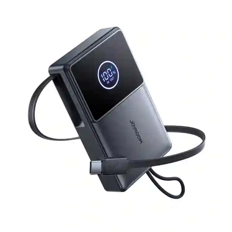 JOYROOM JR-PR1 Power Bank 10000mAh 22.5W with Built-In Retractable Cable