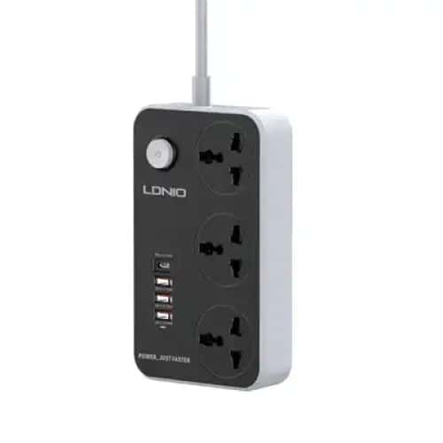 LDNIO SC3412 3 OUTLETS