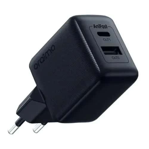 Oraimo OCW-5183E-M53 Dual USB Fast Charger with Smart Temperature Management