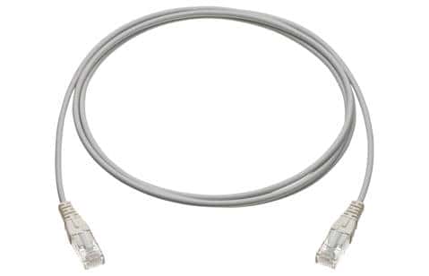 R&M CAT6 U/UTP 4P LSZH 2 Meter Grey Patch Cord
