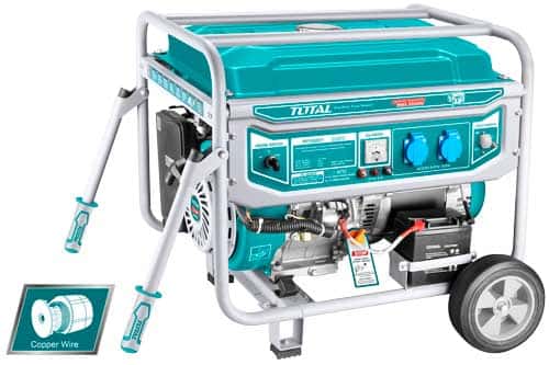 TOTAL Générateur D'Essence TP155001 – 220-240 Fréquence nominale (