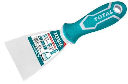 TOTAL Putty Trowel THT83406 – 40mm(1.5'') stainless steel Fine polished