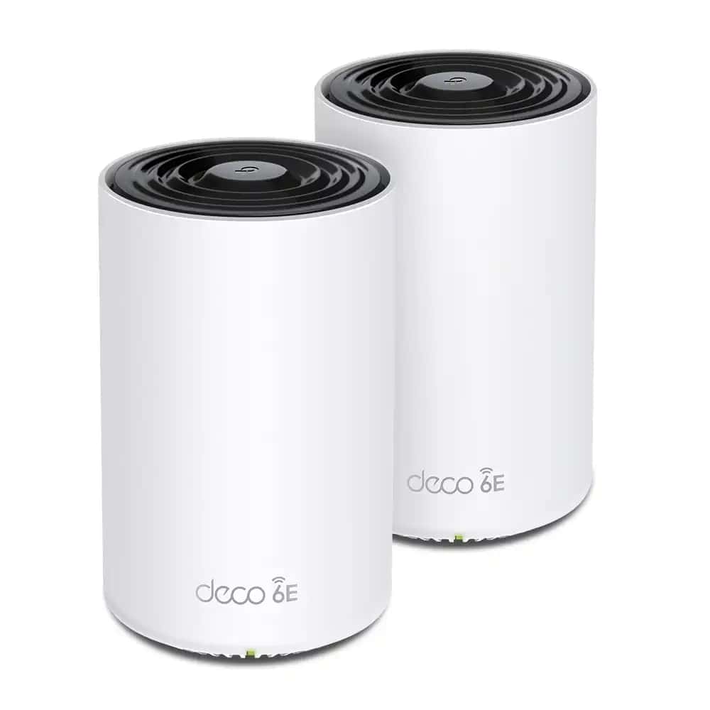 TP-Link Deco XE75 AXE5400 Tri-Band Wi-Fi 6E Mesh Router (2-pack)