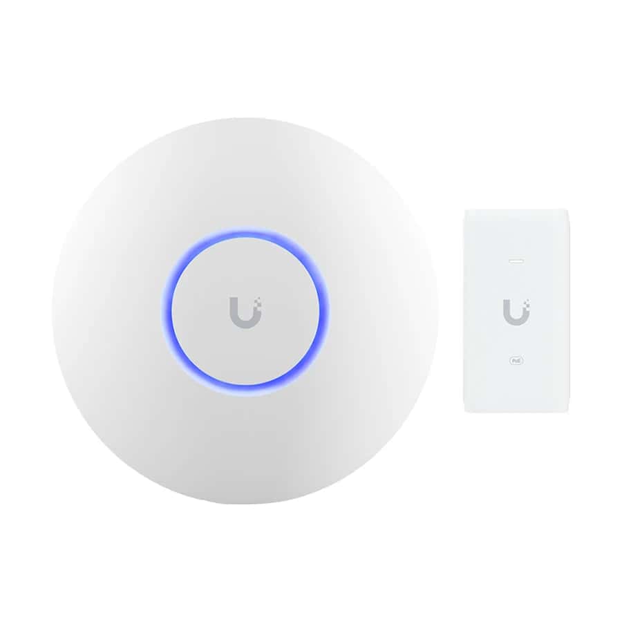 Ubiquiti U6+ Dual-Band Wi-Fi 6 Access Point with POE Adapter
